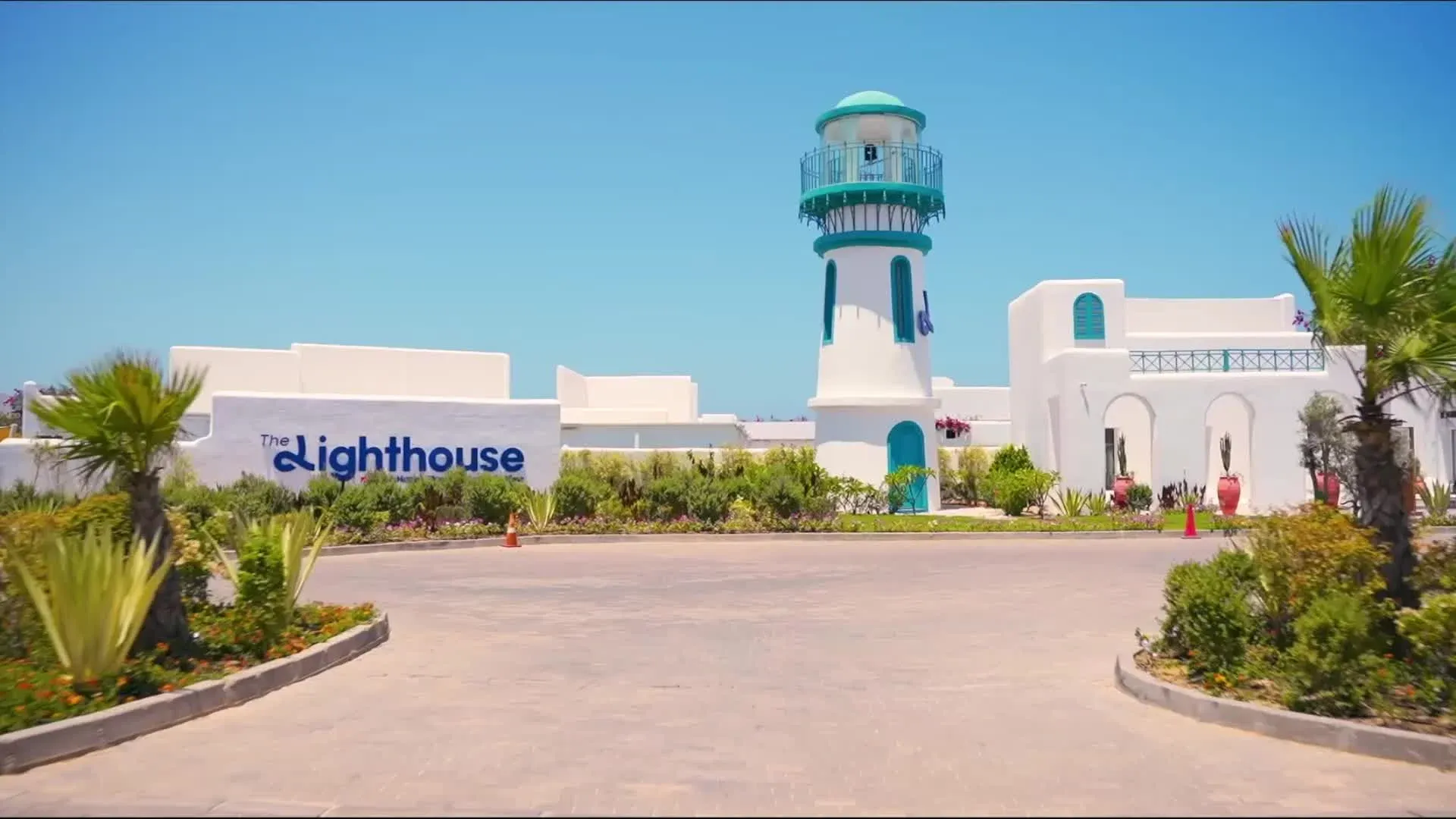 light house - mountain view